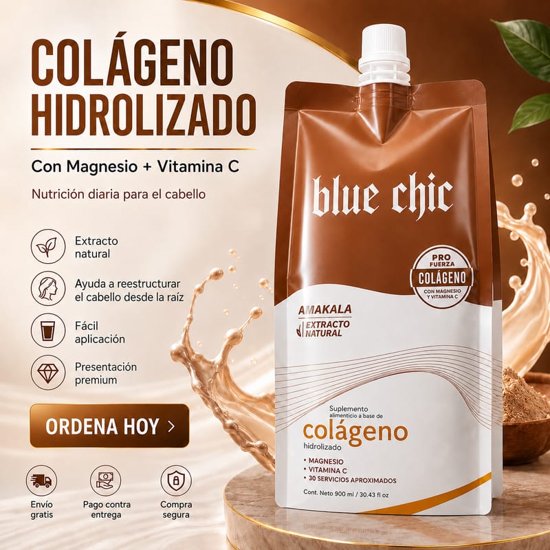 Tratamiento de Colageno+Keratina Blue Chic - Image 1