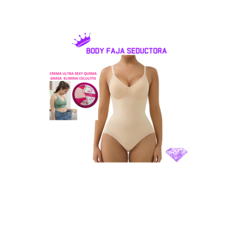 BODY FAJA SEDUCTORA COMBO CON CREMA - Image 3