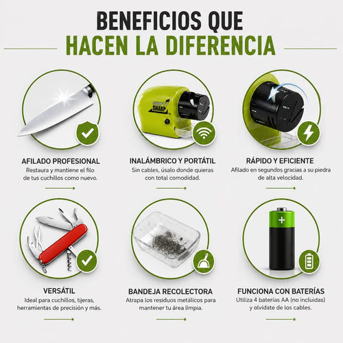 Afilador Eléctrico Inalámbrico - Image 2