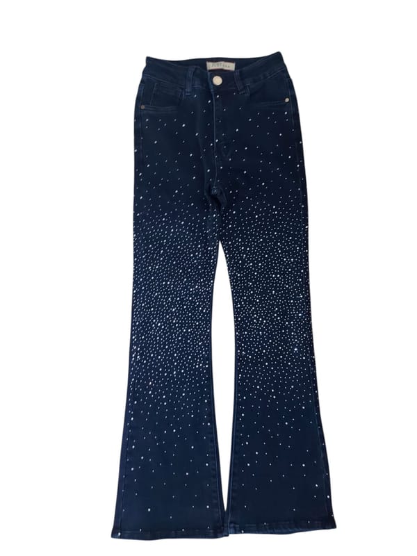 JEANS   FLARE  CON BLING BLING - Image 2