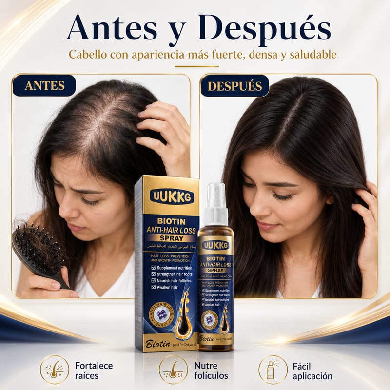 Spray de Biotina Anti Caida De Cabello - Image 4