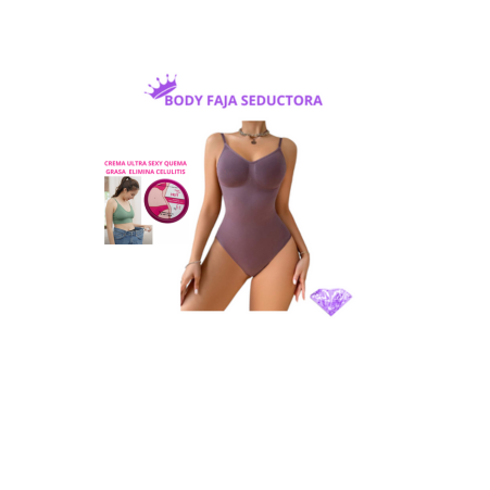 BODY FAJA SEDUCTORA COMBO CON CREMA - Image 1