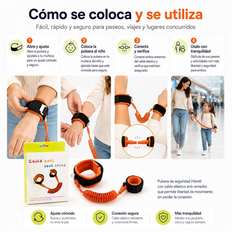 Correa anti-pérdida infantil - Image 3
