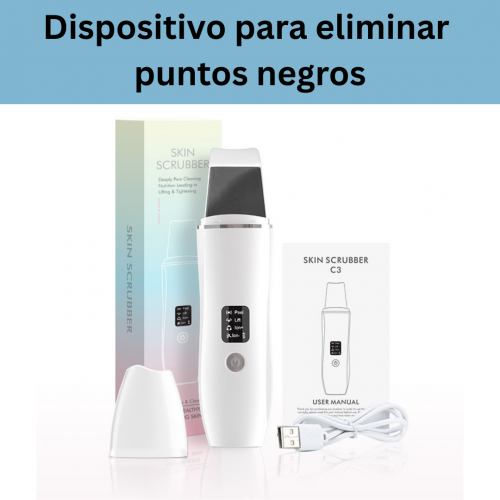 Dispositivo para eliminar puntos negros