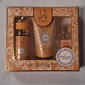 SET DE YARA 1 CREMA 1 SPLASH 1 PERFUME KIT COMPLETO 3 PZS