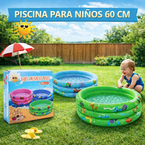 Piscina para niños de 60cm