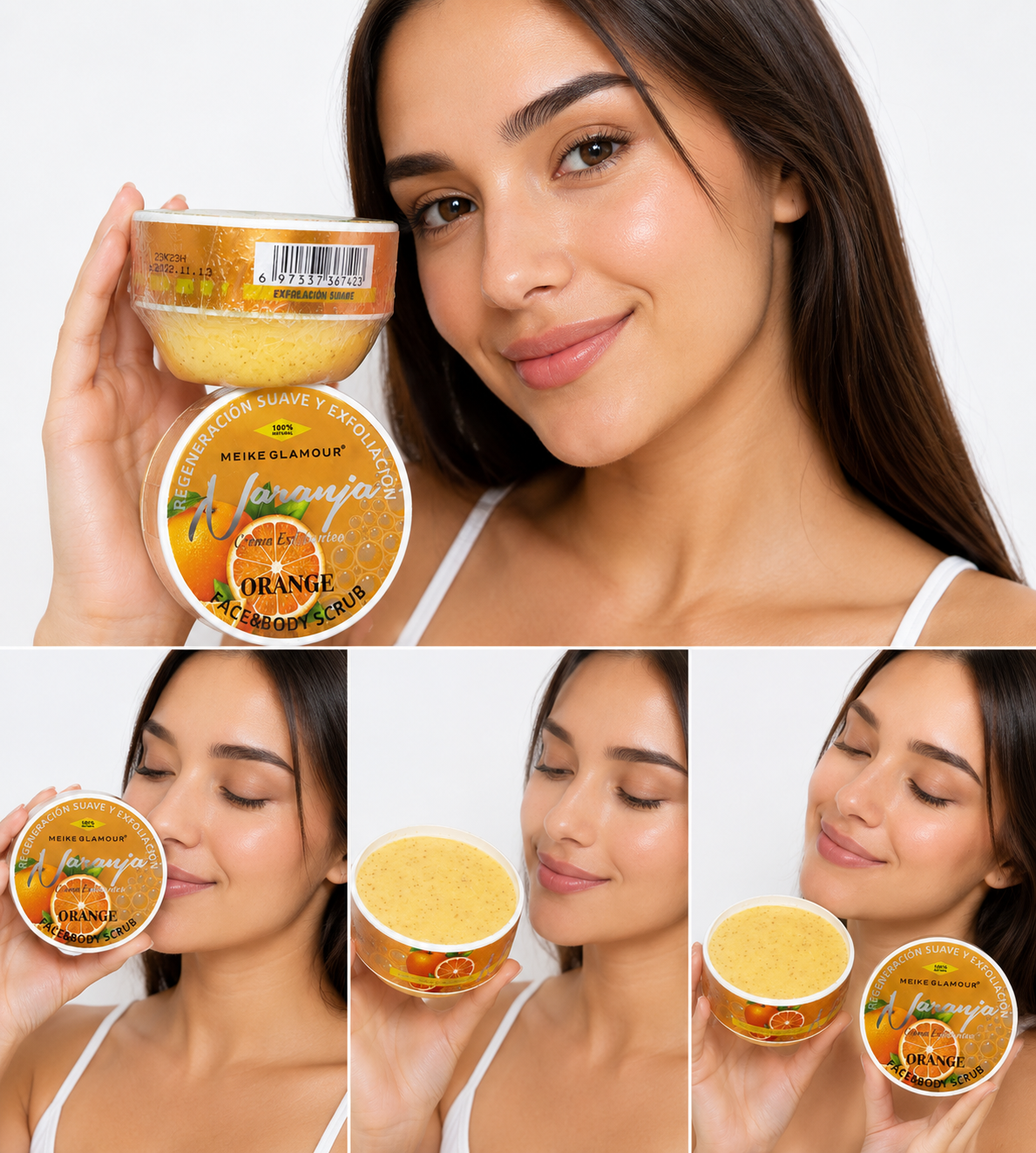 SCRUB EXFOLIANTE DE CELULAS MUERTAS PARA LA CARA Y CUERPO