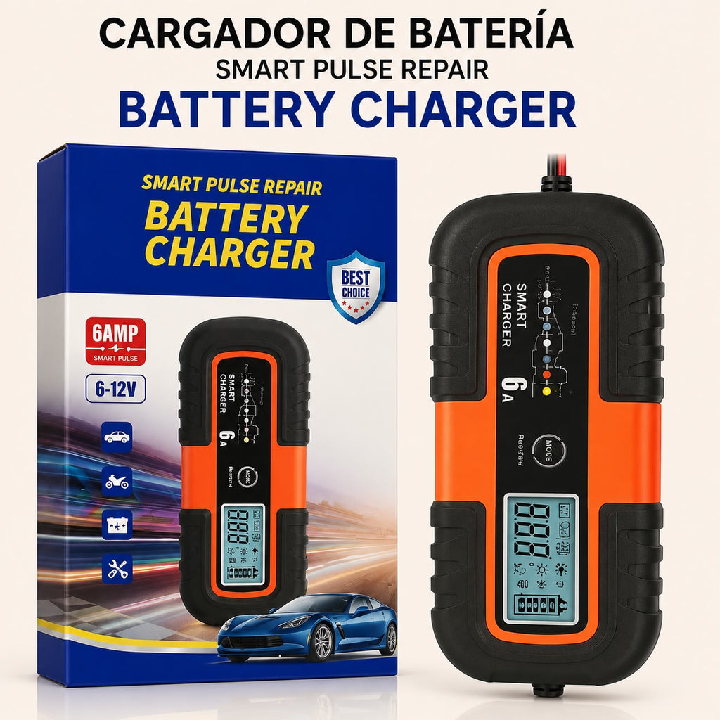 CARGADOR DE BATERÍA SMART