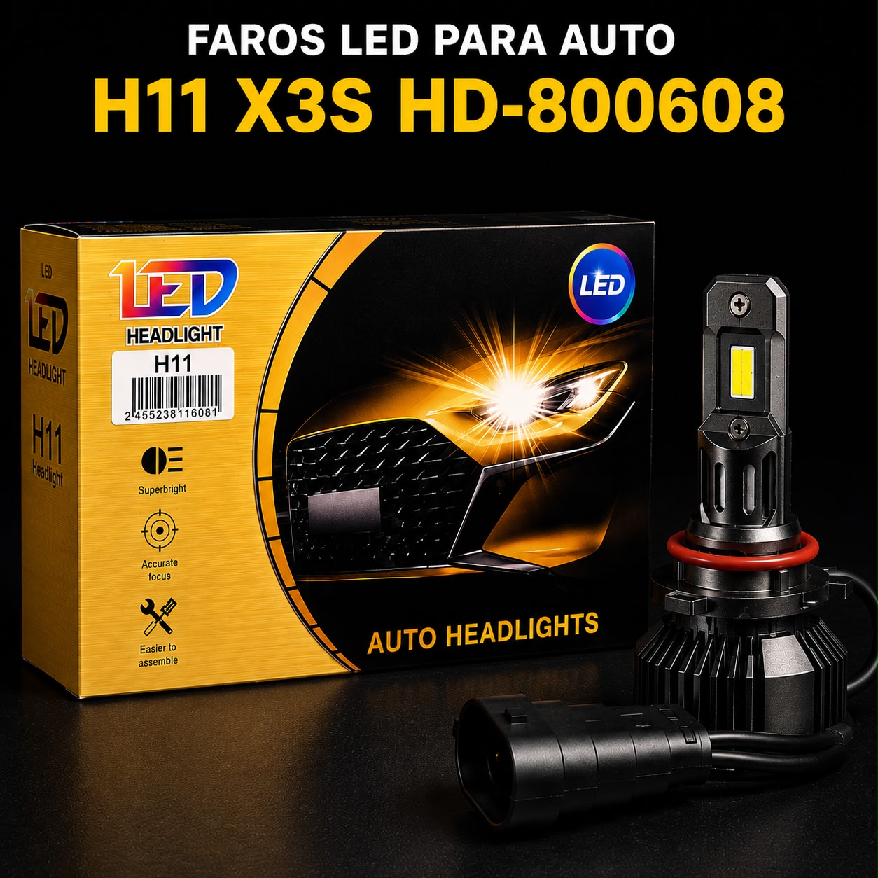 FAROS LED PARA AUTO