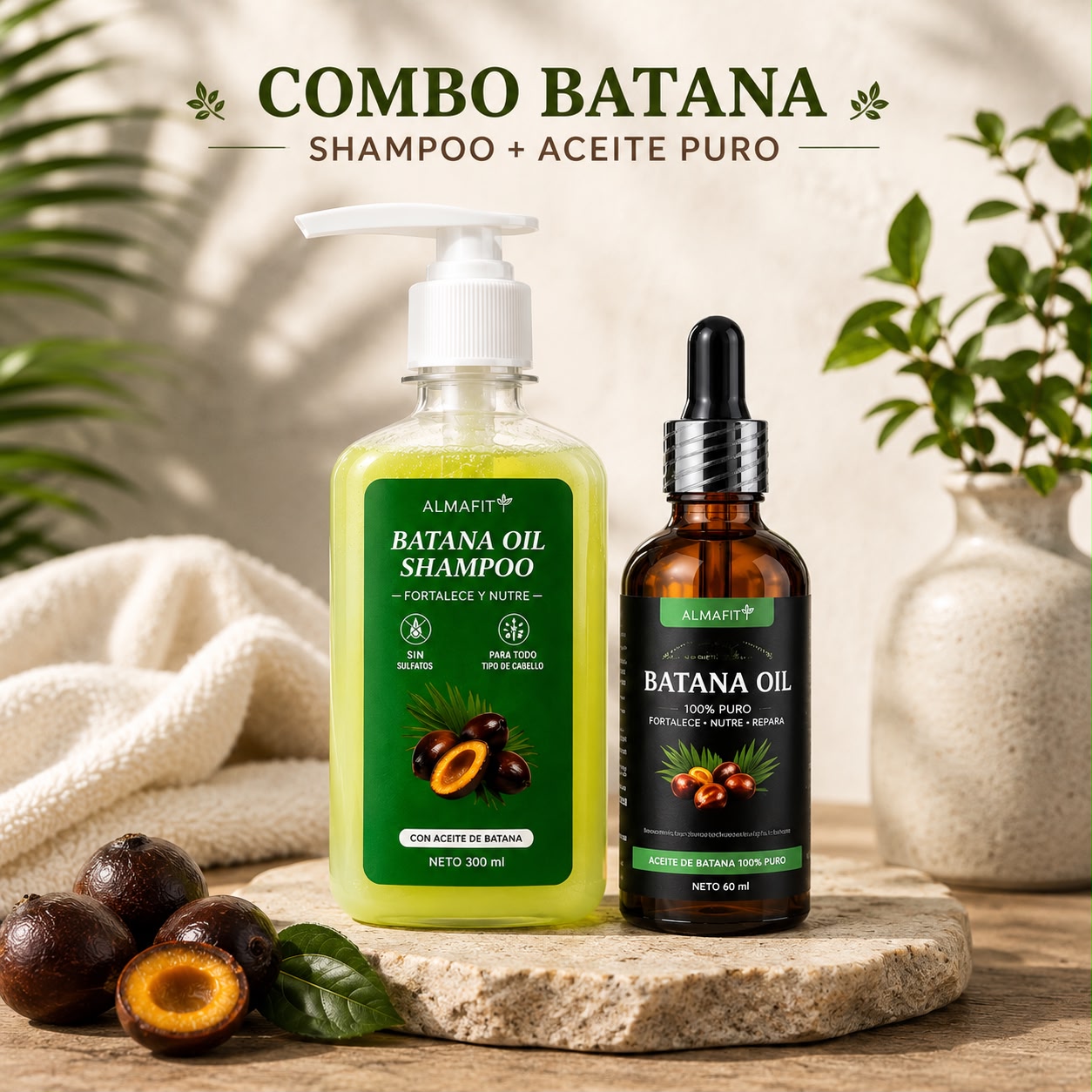 Combo Batana Oil Shampoo Aceite