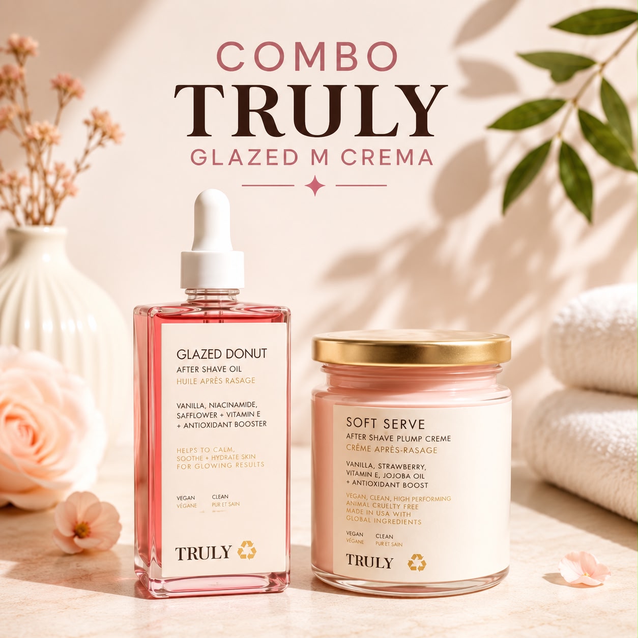 Combo Truly Glazed Crema