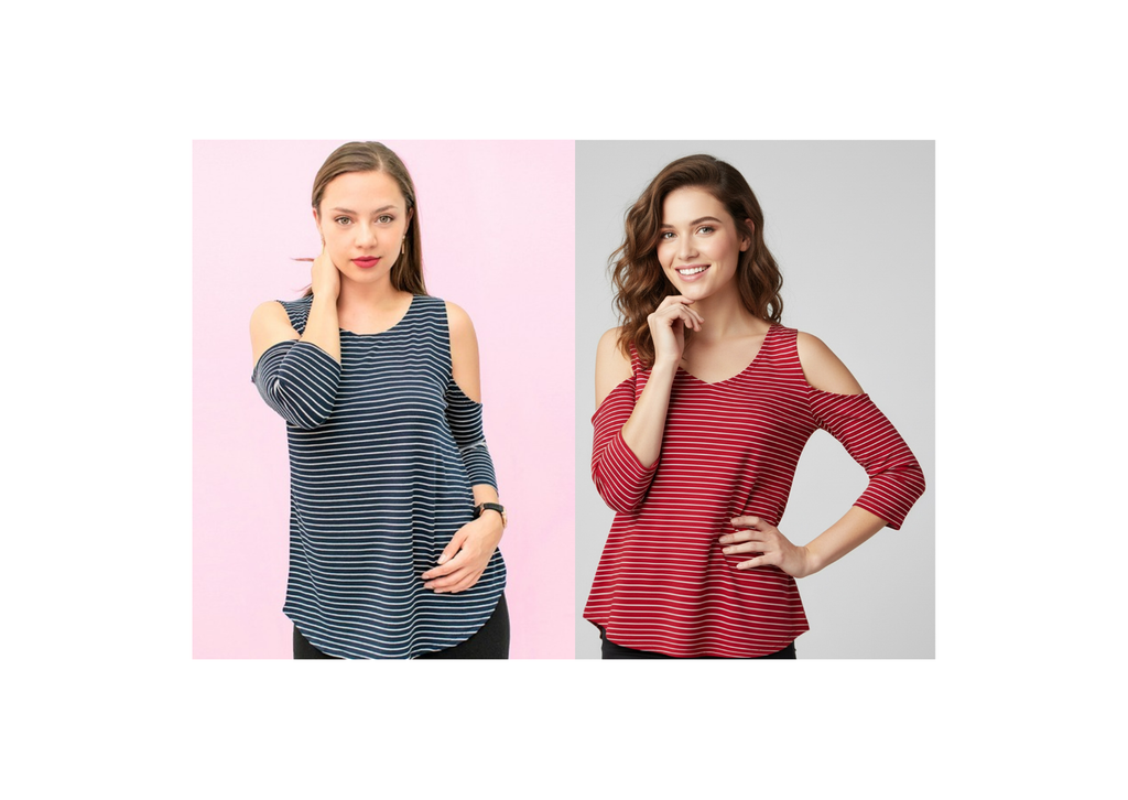 Dúo de Blusas Bardot Premium