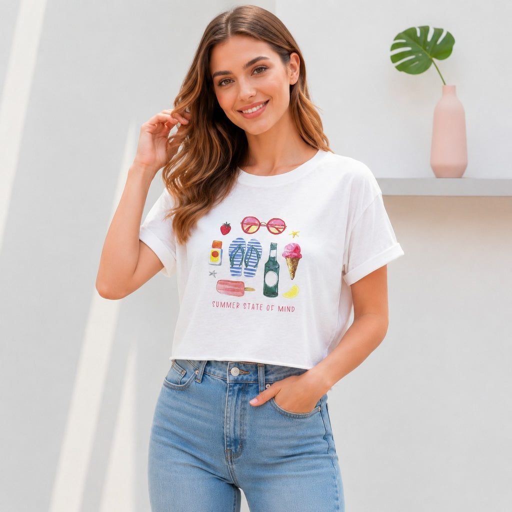 Combo 3 Crop Tops con Diseño Exclusivo