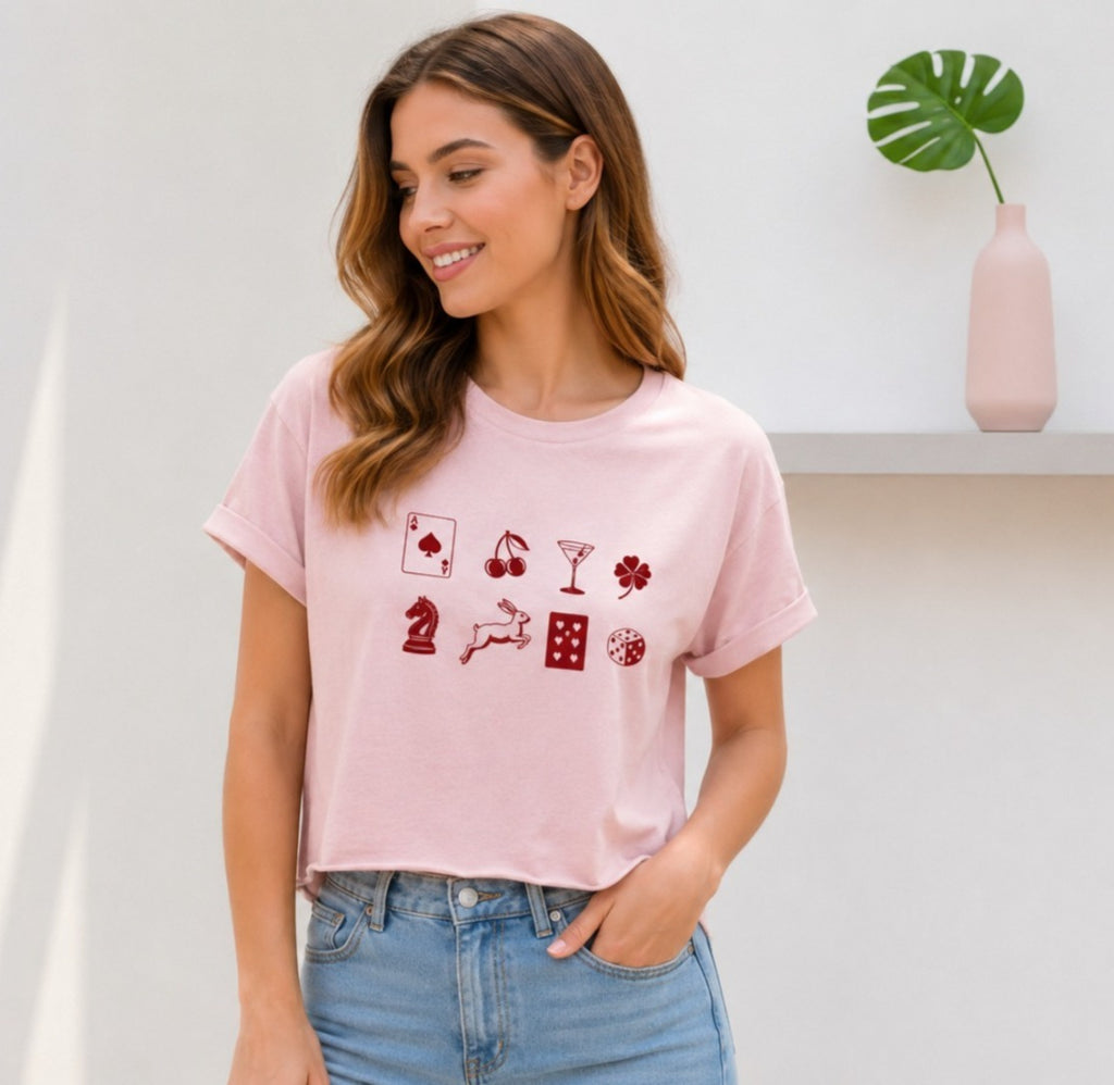 Combo 3 Crop Tops con Diseño Exclusivo