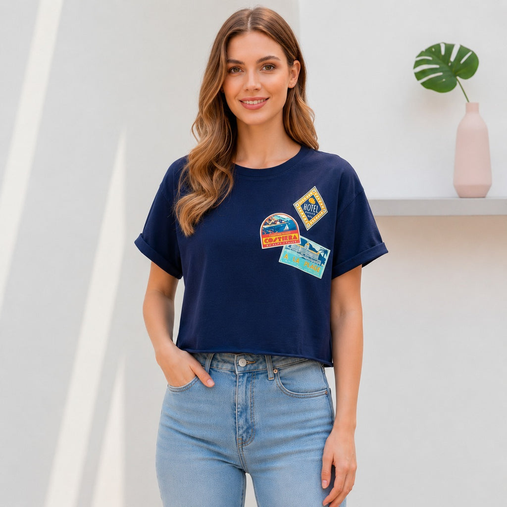 Combo 3 Crop Tops con Diseño Exclusivo