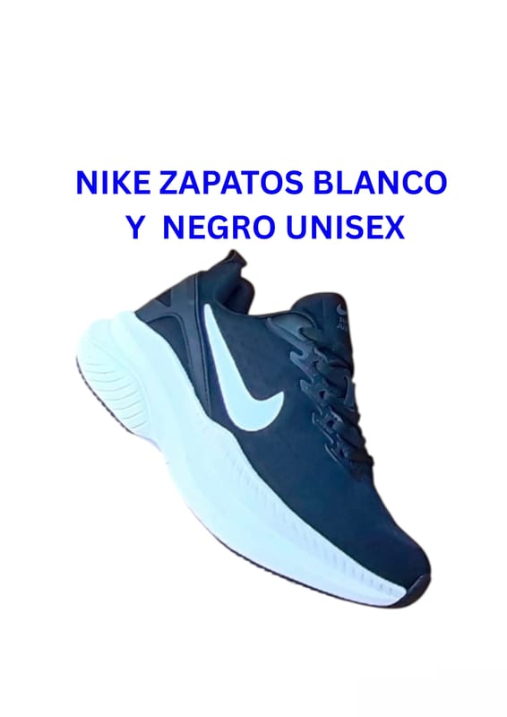 NIKE ZAPATO 3 COLORES  NEGRO Y BLANCO - Image 1