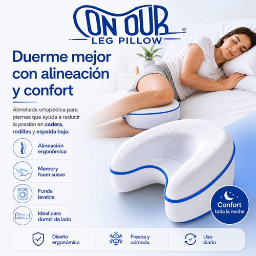 Almohada de Alineacion ortopédica para piernas - Image 1