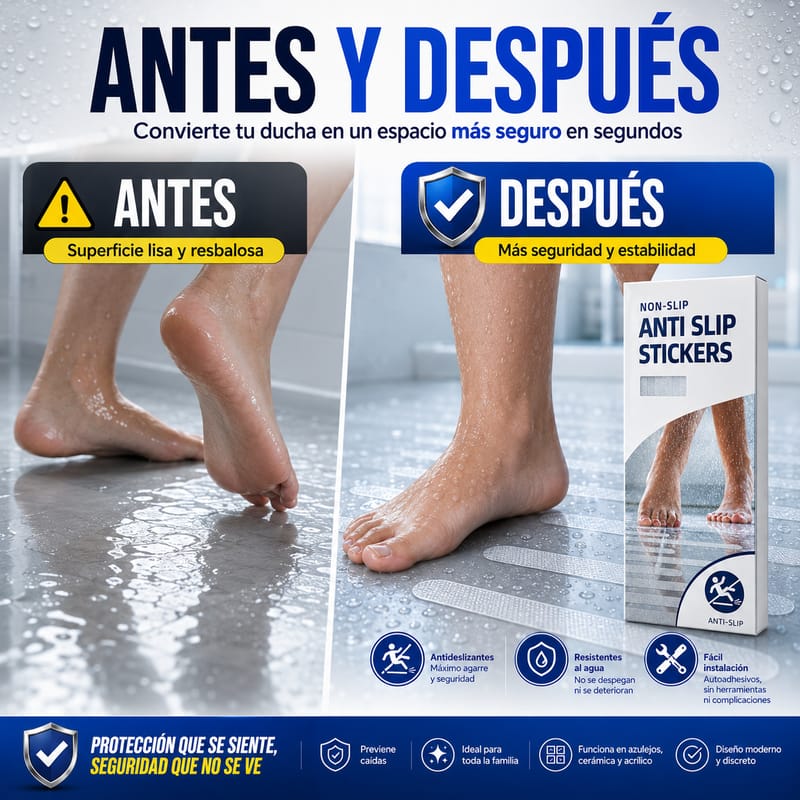 Tiras Antideslizantes para Ducha - Image 4