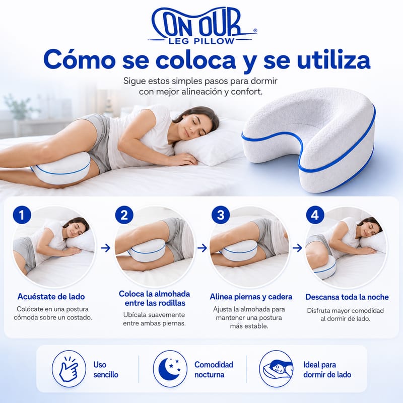 Almohada de Alineacion ortopédica para piernas - Image 3